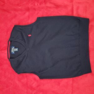 Ralph lauren vest navy blue